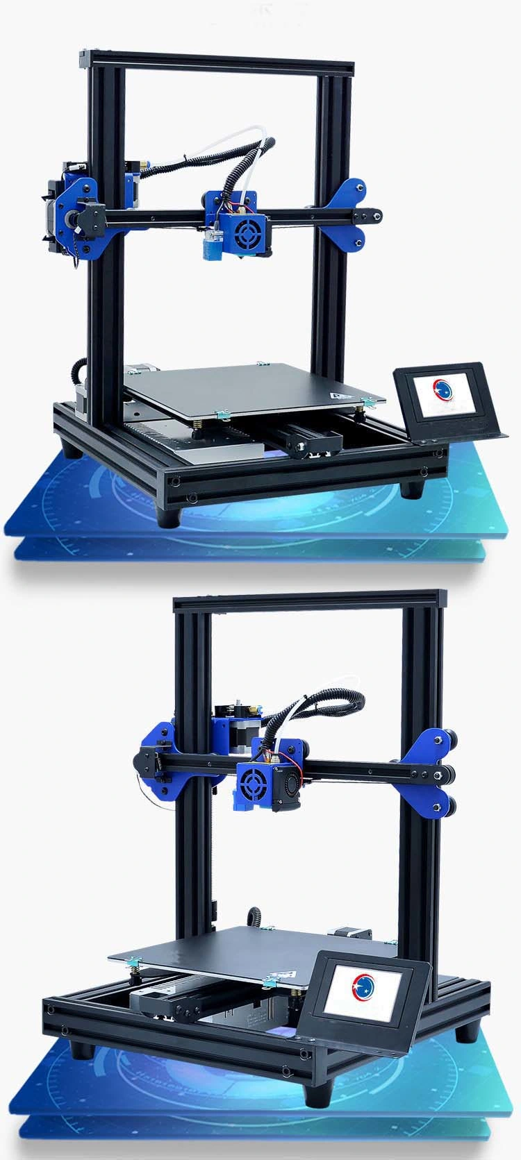 Industrial Level Desktop 3D Printers Home Office DIY 3D Printing Kit High Precision Fdm Printing Childen Education 3D Printers