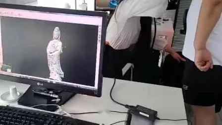 Impressora 3D com modo de emenda múltipla Blu Ray de fábrica Medidor de mesa de imagem de gesso Scanner de mesa