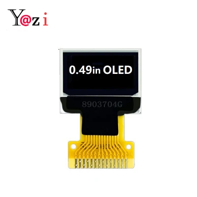 0,91 polegadas OLED DOT Matrix 128X32 Driver IC SSD1306z Azul 0,91 ''Oled Display Solda 12 pinos OLED 0,91 128X32