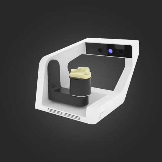 Scanner de modelo odontológico 3D de alta precisão com câmera Blu-Ray CAD odontológica automática com sistema de scanner de dentadura